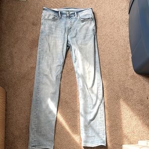 H&M Light Blue Denim Slim Jeans